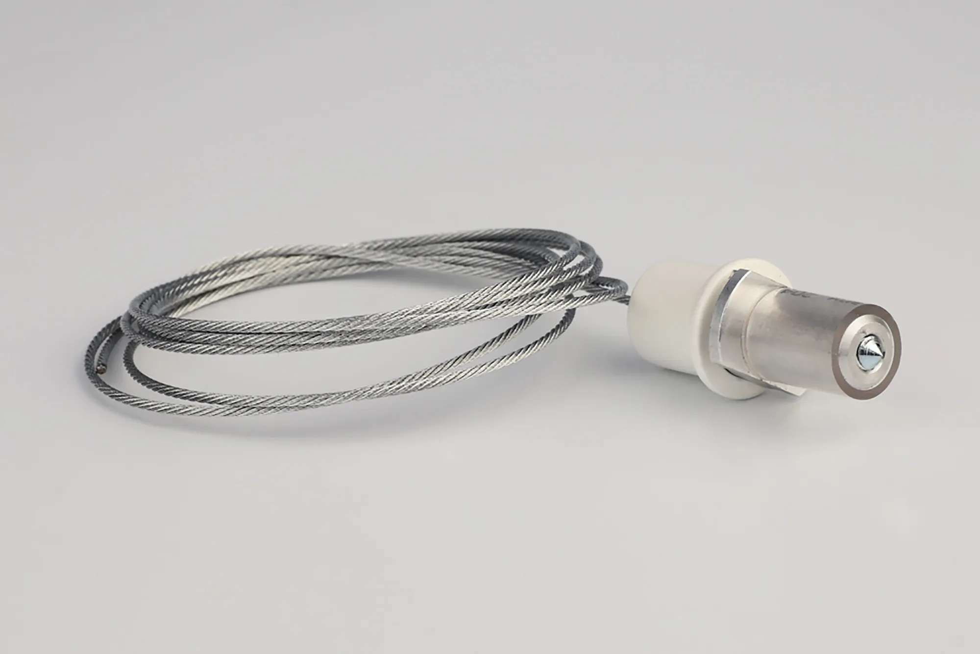1.5m Wire Adapter For Pendant Light Fixtures Max Load 10kg 99-787-1  Eutrac Adapters & Components-White